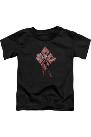 Batman Harley Quinn (Diamonds) Short Sleeve Toddler Tee / T-Shirt