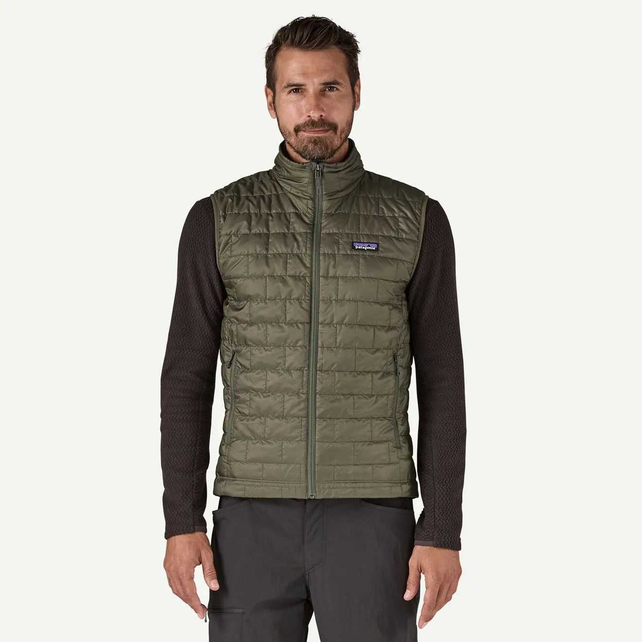 Best-Selling Patagonia Nano Puff Vest Basin Green / Tent Green  Dont Miss Out!
