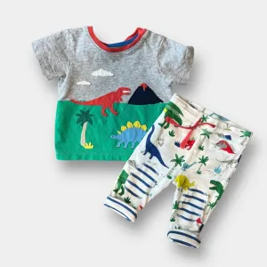 Bestseller Mini Boden Reversible Dinosaur Playset 3-6 Months  Limited Release!
