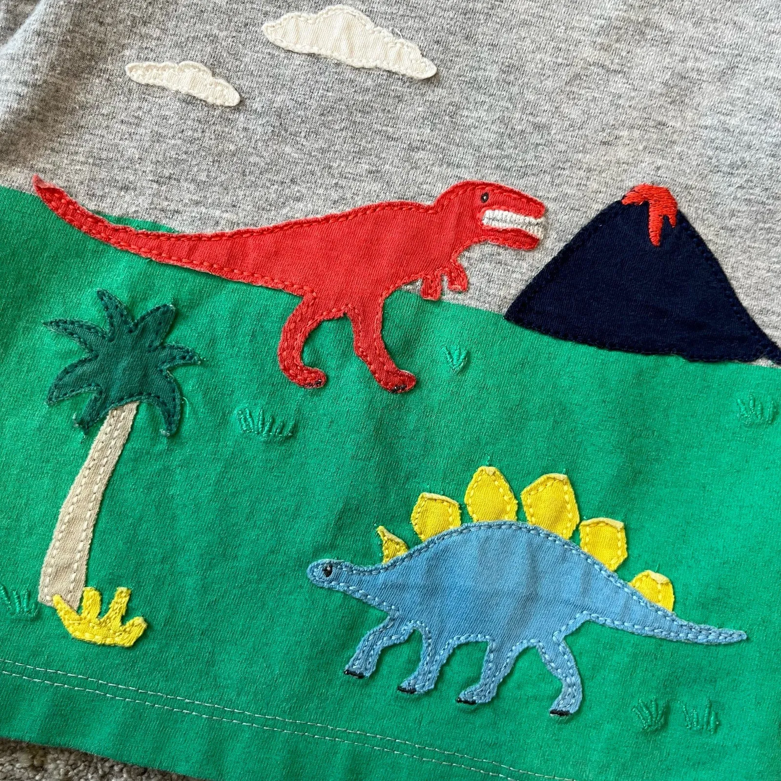 Bestseller Mini Boden Reversible Dinosaur Playset 3-6 Months  Limited Release!