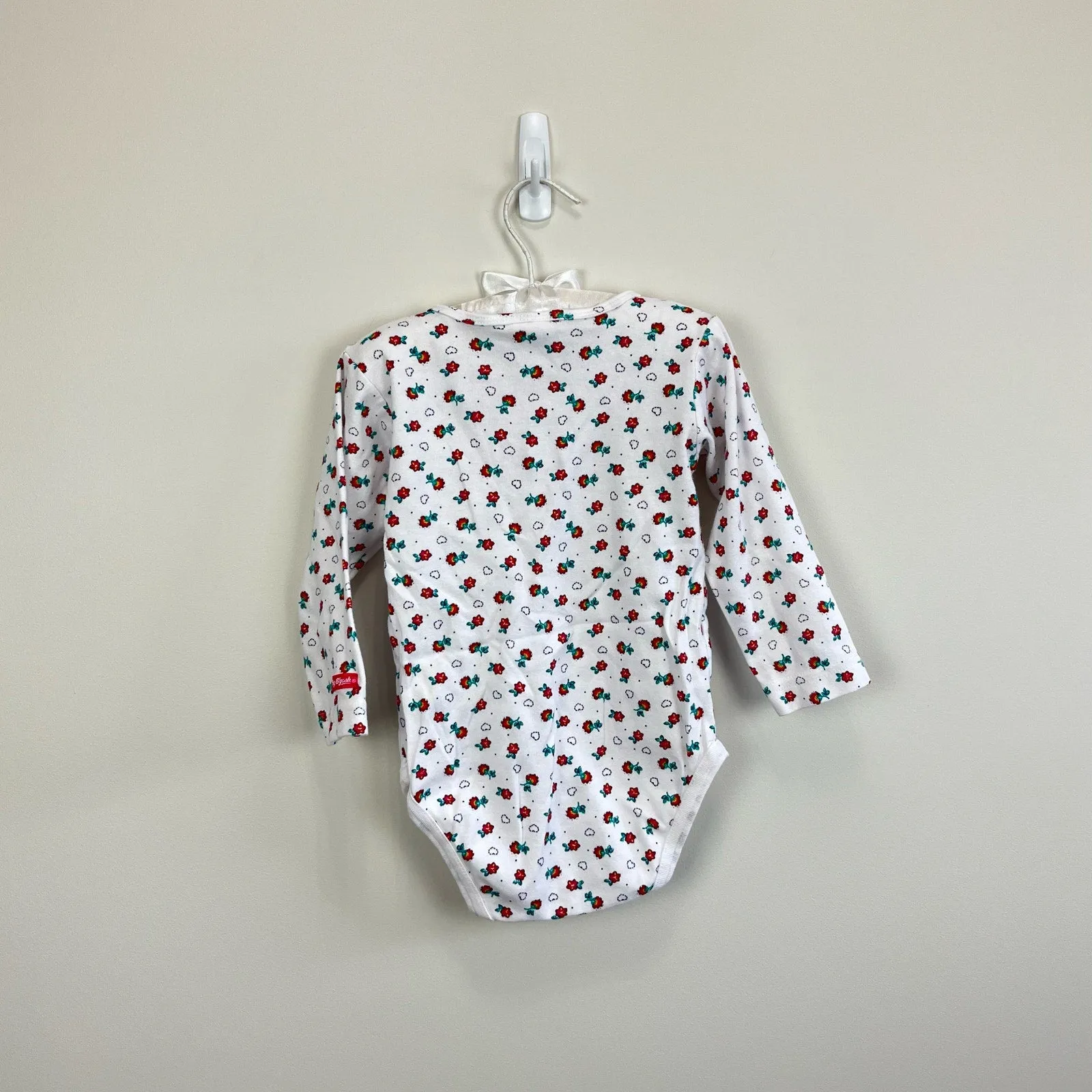 Bestseller Vintage OshKosh B'gosh Floral Bodysuit 24 Months USA  Today Only!