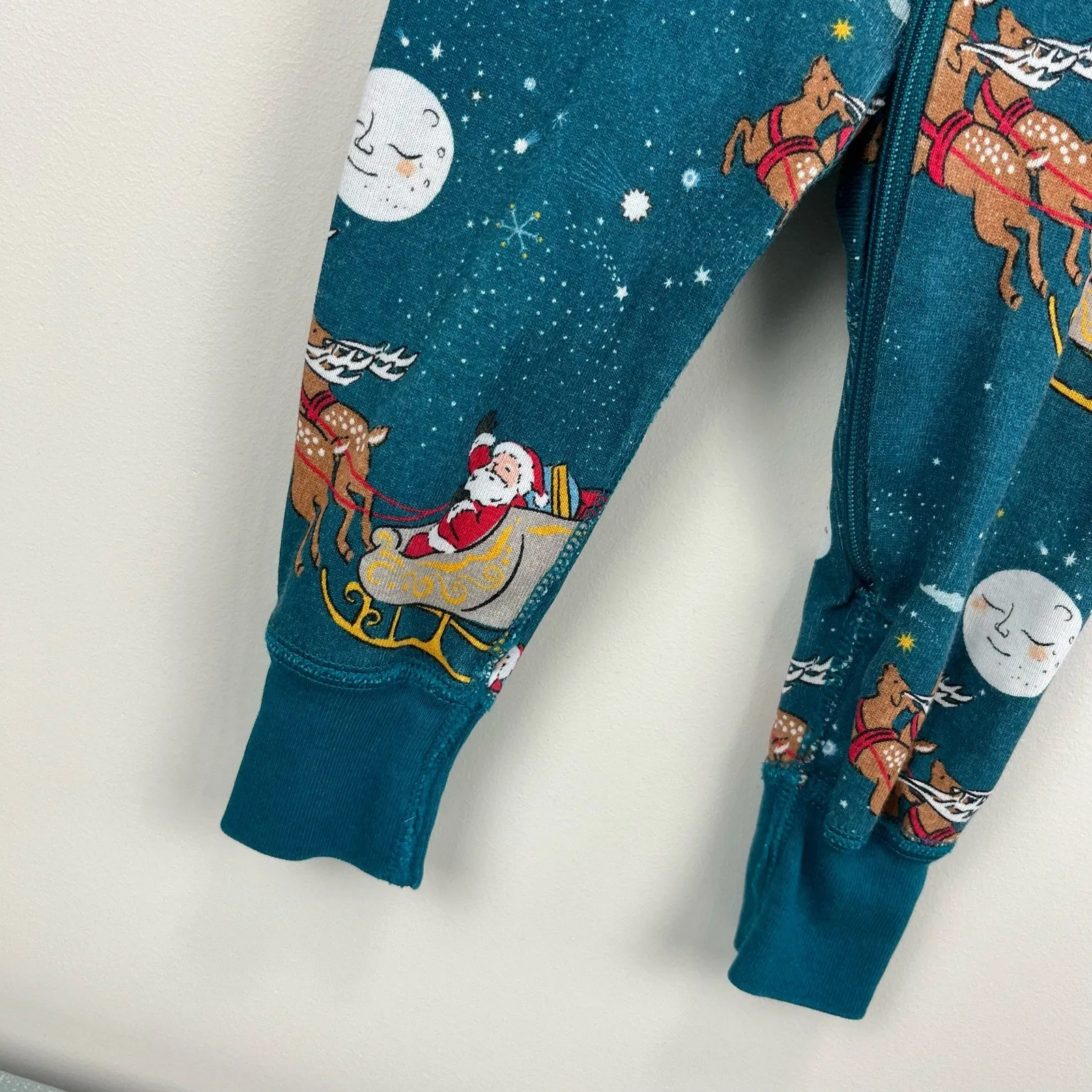 BestSelling Hanna Andersson Santa Clause Sleigh Ride Pajamas 75 cm 12-18 Months  Limited Release!
