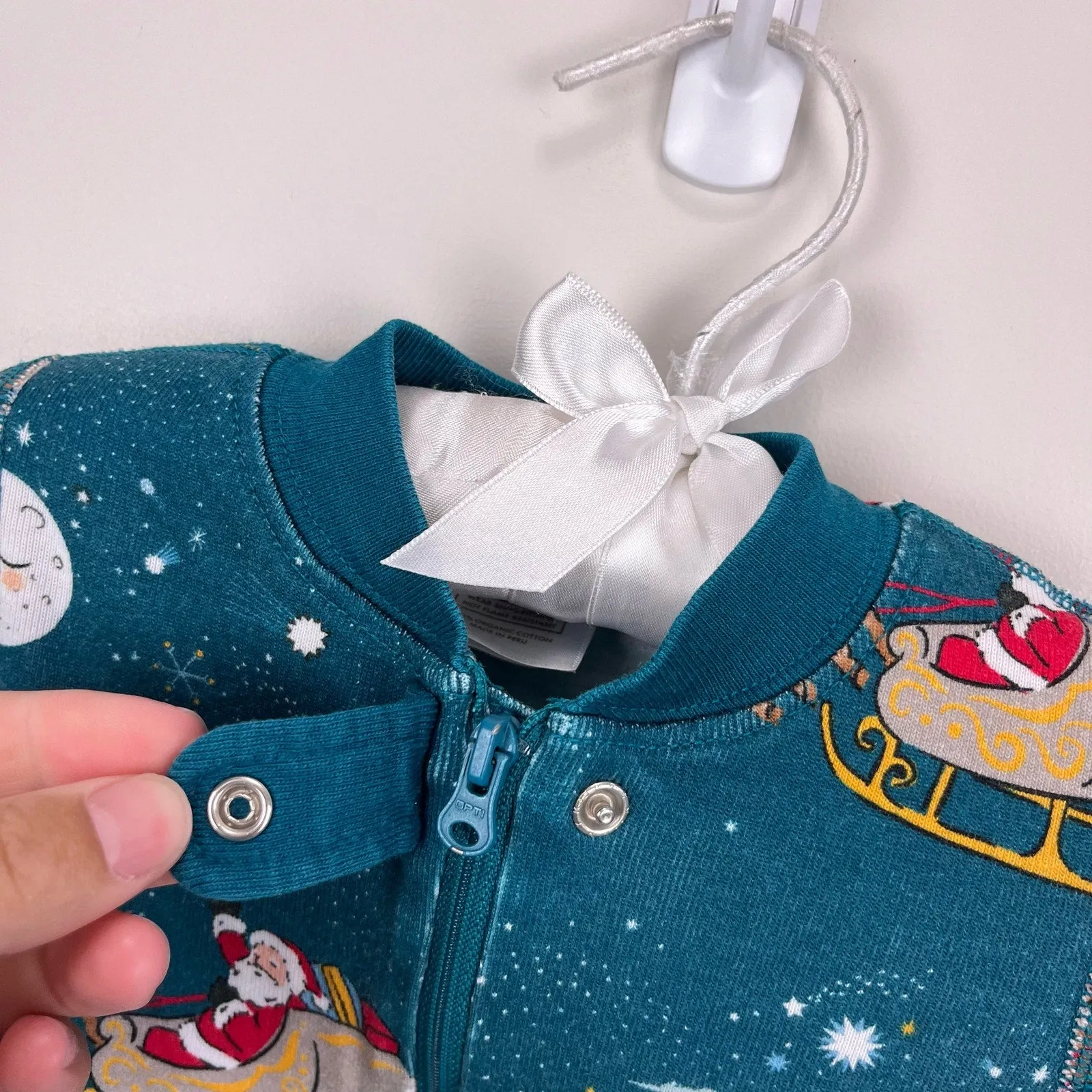 BestSelling Hanna Andersson Santa Clause Sleigh Ride Pajamas 75 cm 12-18 Months  Limited Release!