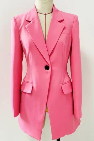 BestSelling One Buckle Suit Coat With Pocket  Ends Soon!