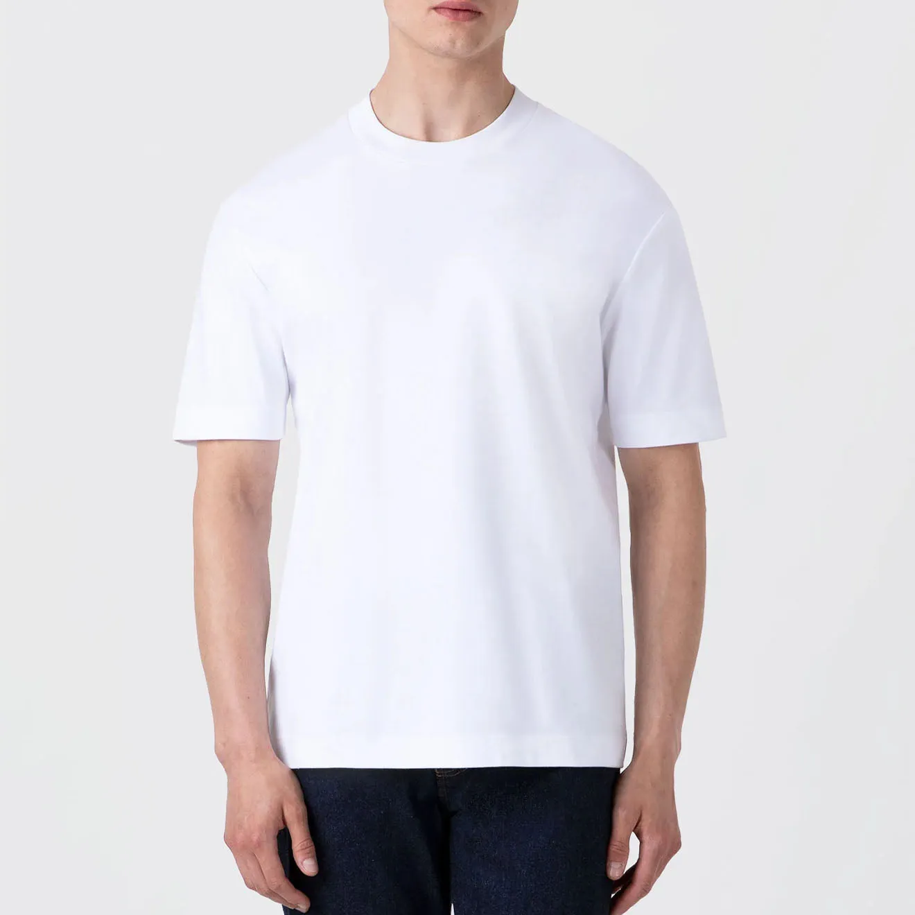 BestSelling Sunspel Heavy Weight S/S Crew Tee White  Ends Soon!