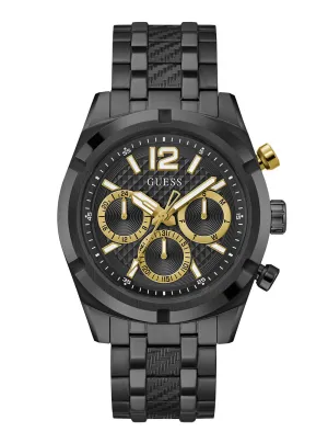 Black Resistance Link Watch Guess