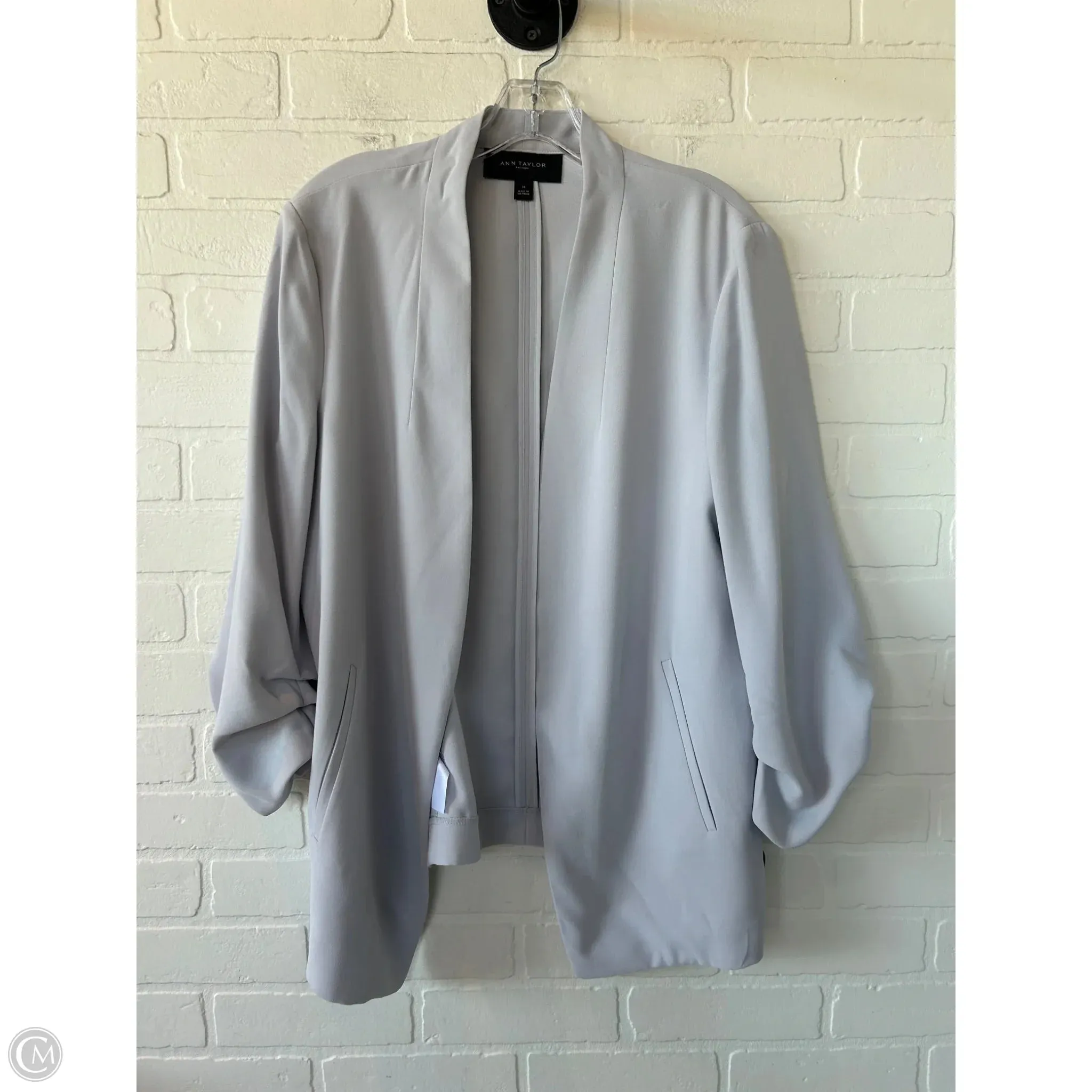 Blazer By Ann Taylor In Blue, Size: M