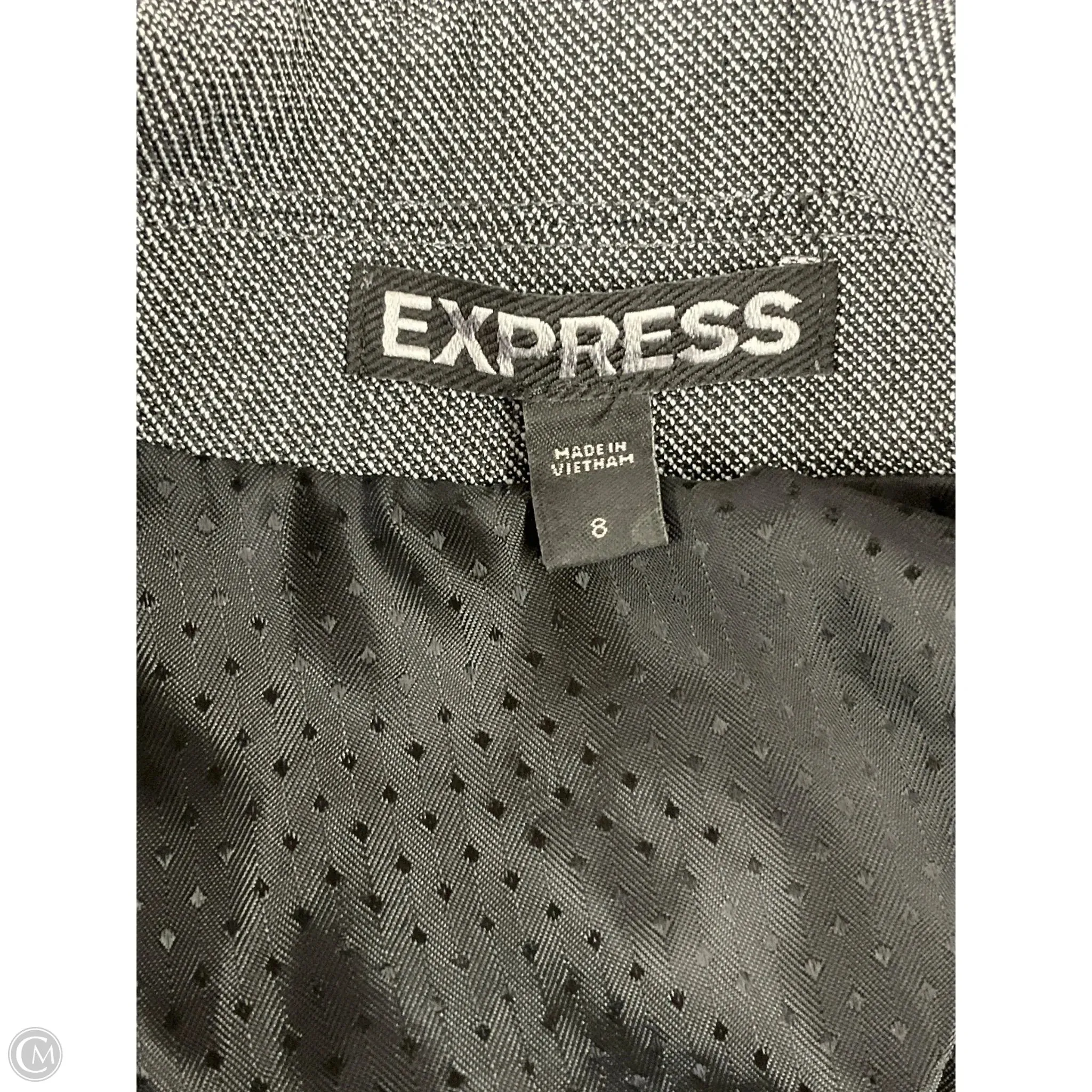 Blazer By Express In Grey, Size: M