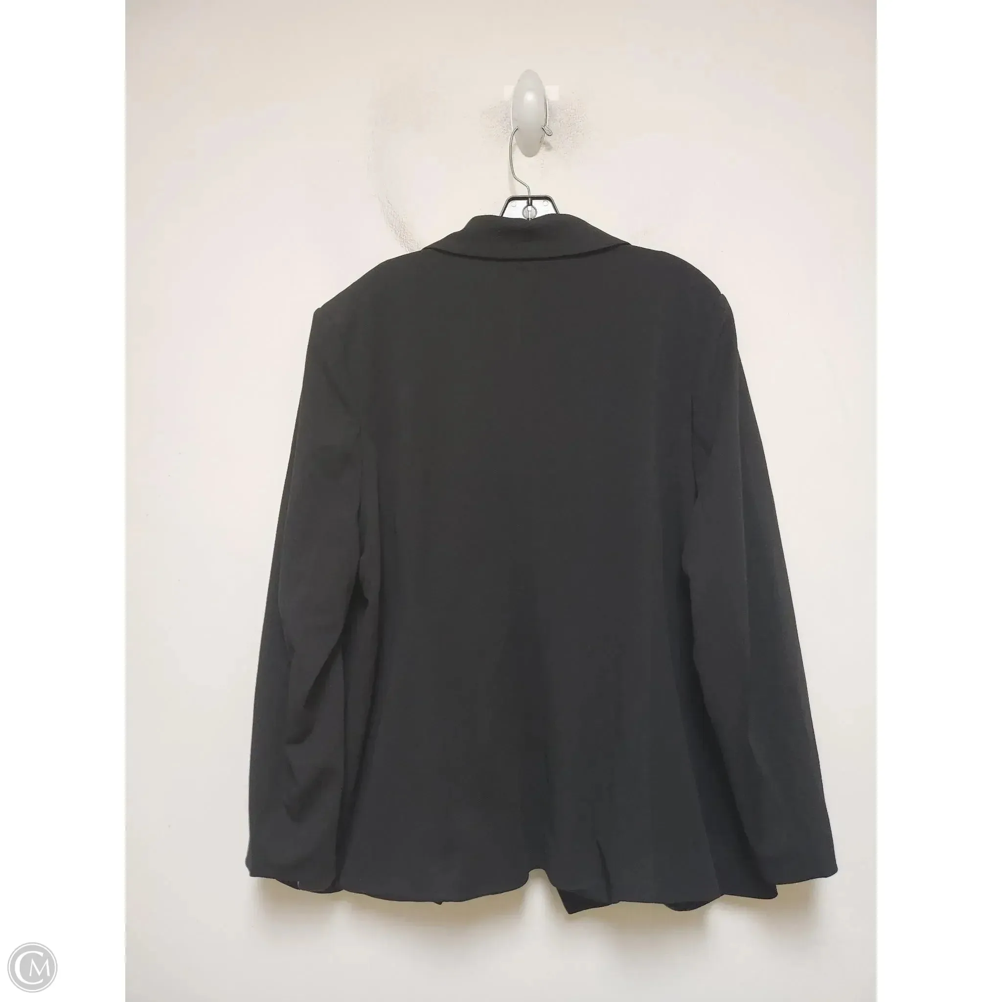 Blazer By Fashion Nova In Black, Size: 2x