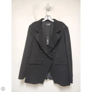 Blazer By Fashion Nova In Black, Size: 2x