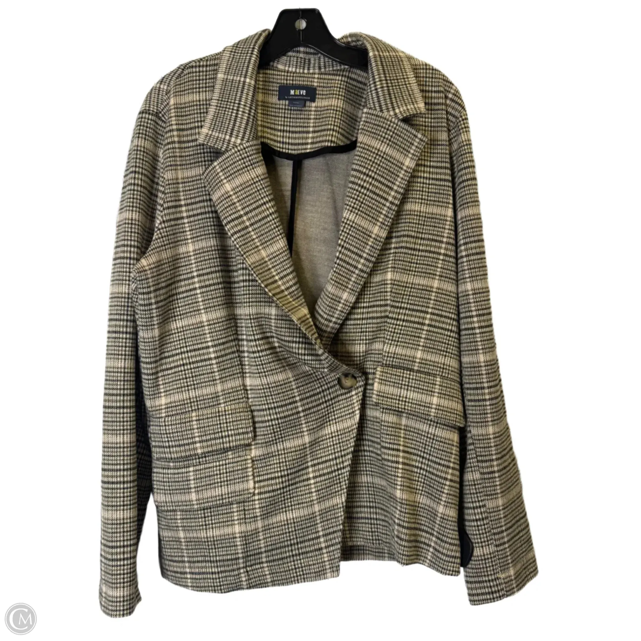 Blazer By Maeve In Brown, Size: Xl