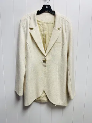 Blazer By Soft Surroundings In Cream, Size: M