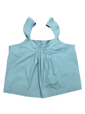 Blouse Sleeveless By Ann Taylor In Blue, Size:Xl