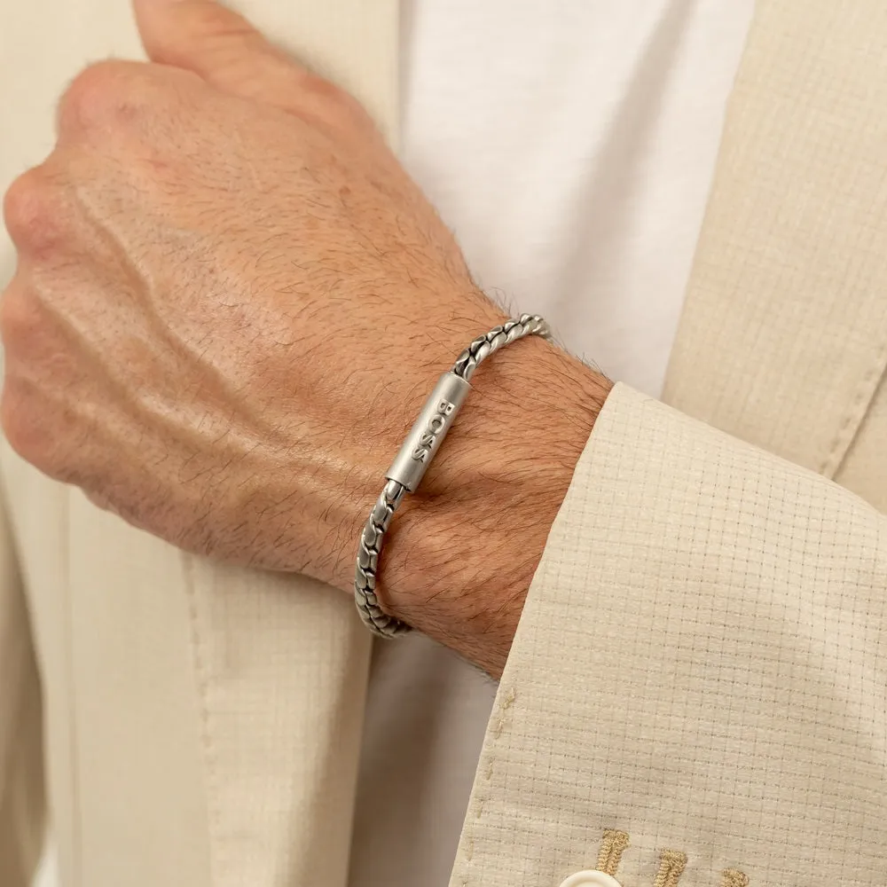 Boss Jewellery Doran Stainless Steel Mens Bracelet 1580695