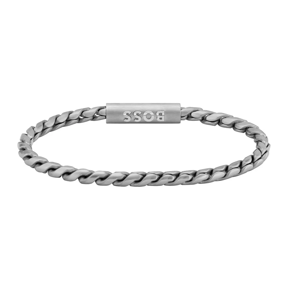 Boss Jewellery Doran Stainless Steel Mens Bracelet 1580695