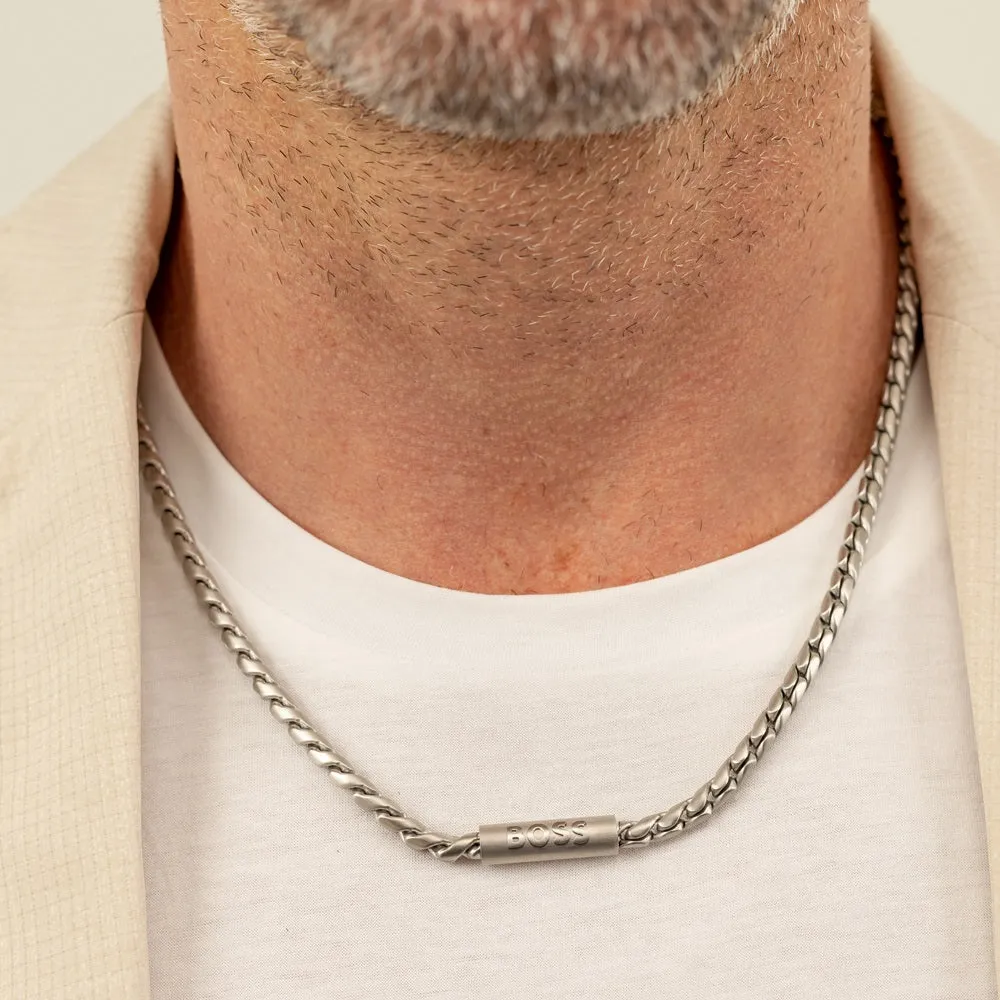 Boss Jewellery Doran Stainless Steel Mens Chain 1580693