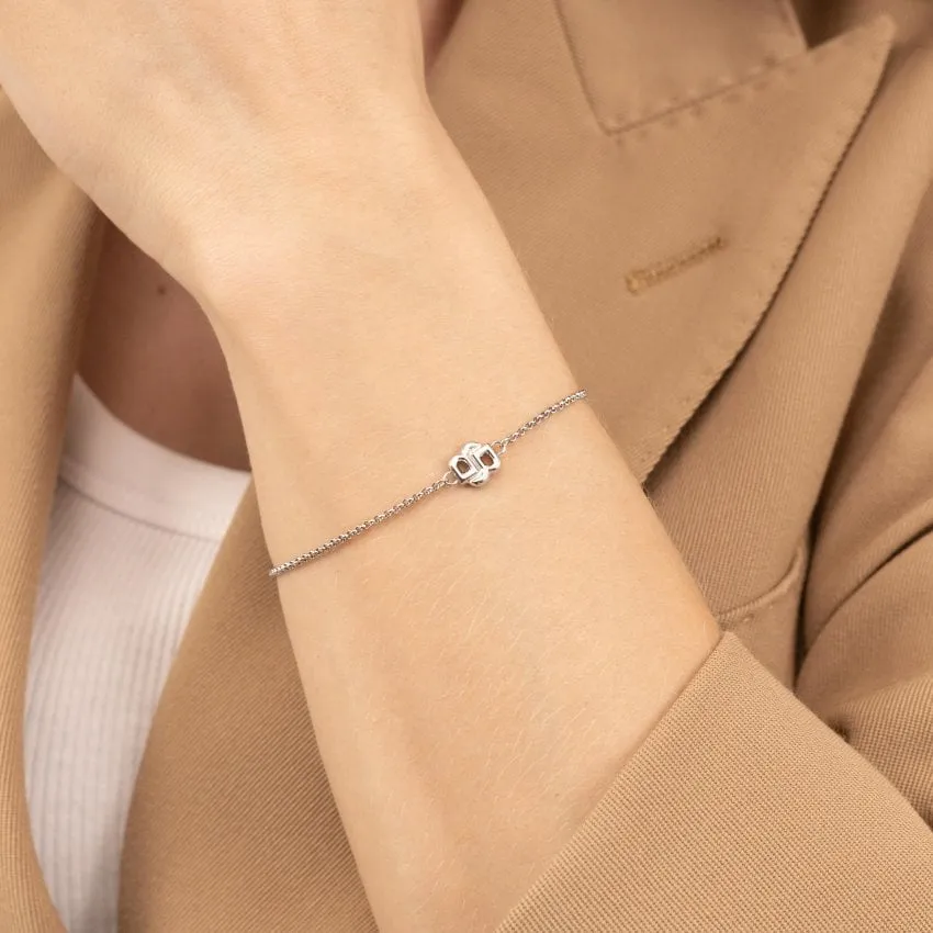 Boss Jewellery Double B Petit Stainless Steel Bracelet 1580748