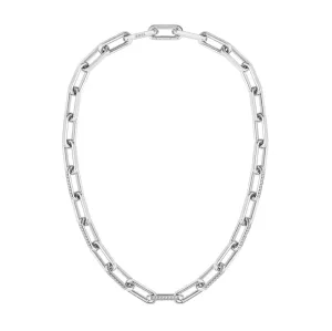 Boss Jewellery Ladies Crystal Set Link Necklace 1580578