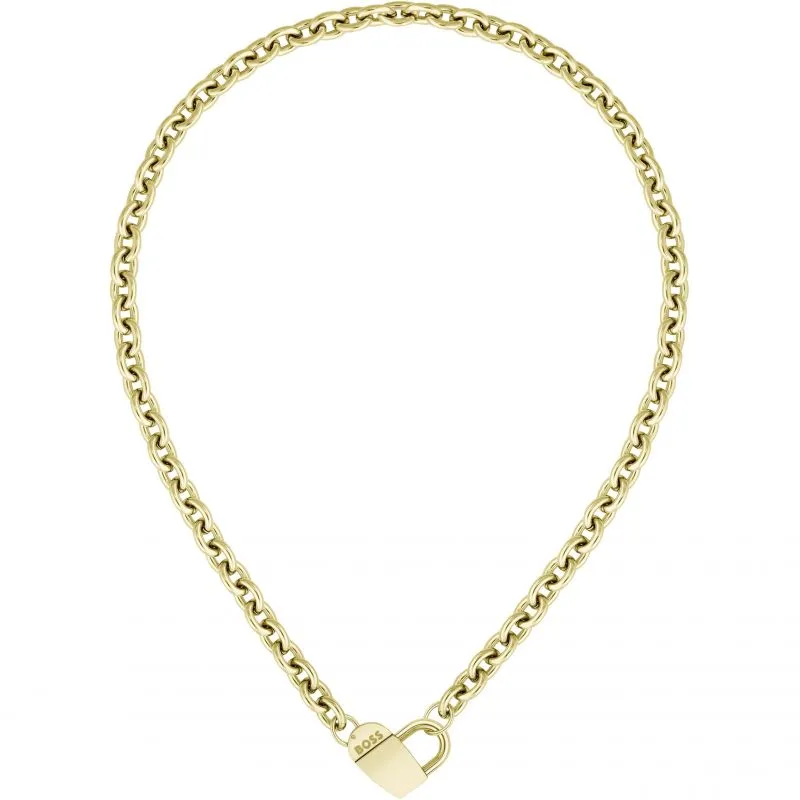Boss Jewellery Ladies Dinya Gold Plated Necklace 1580417