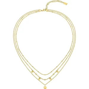 BOSS Jewellery Ladies Gold Plated Layered Necklace 1580334