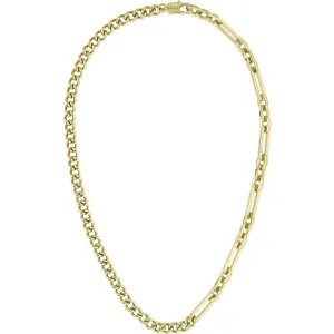 Boss Jewellery Mens Gold Plated Stainless Steel Chain 1580452