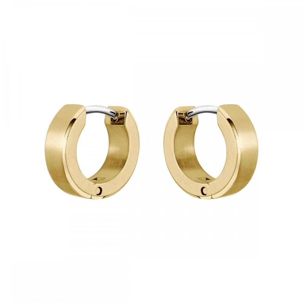 BOSS Jewellery Mens Odell Huggie Hoop Earrings 1580655
