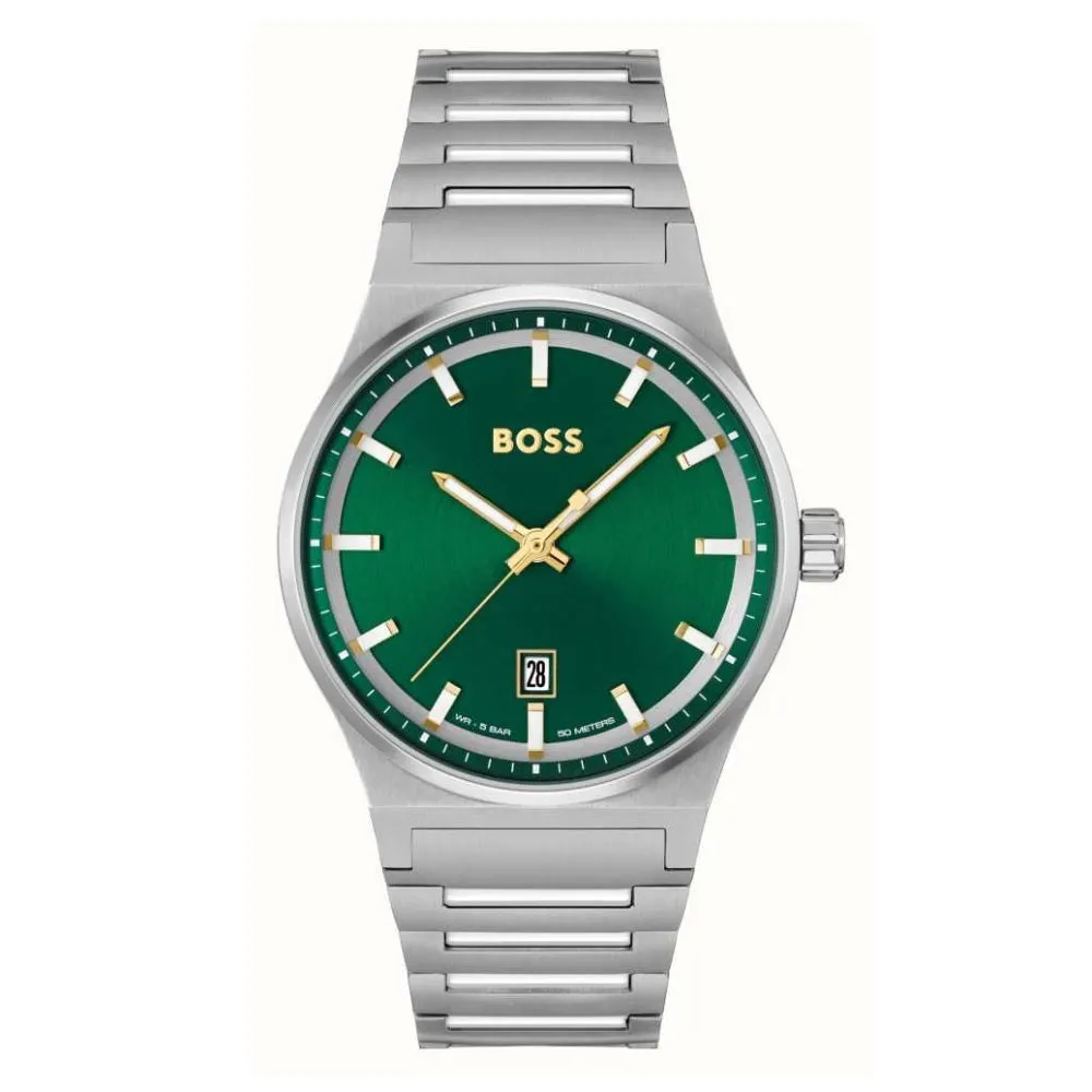 BOSS Watches Candor Green Dial Mens Watch 1514079