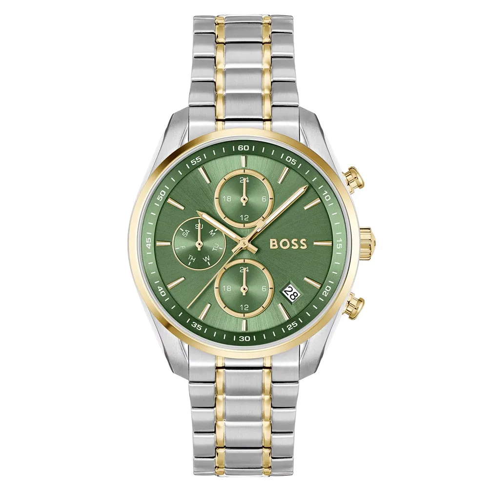 BOSS Watches Grand Tour Green Dial Ladies Watch 1502766