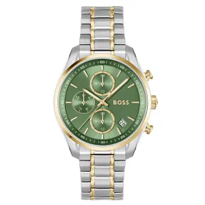 BOSS Watches Grand Tour Green Dial Ladies Watch 1502766