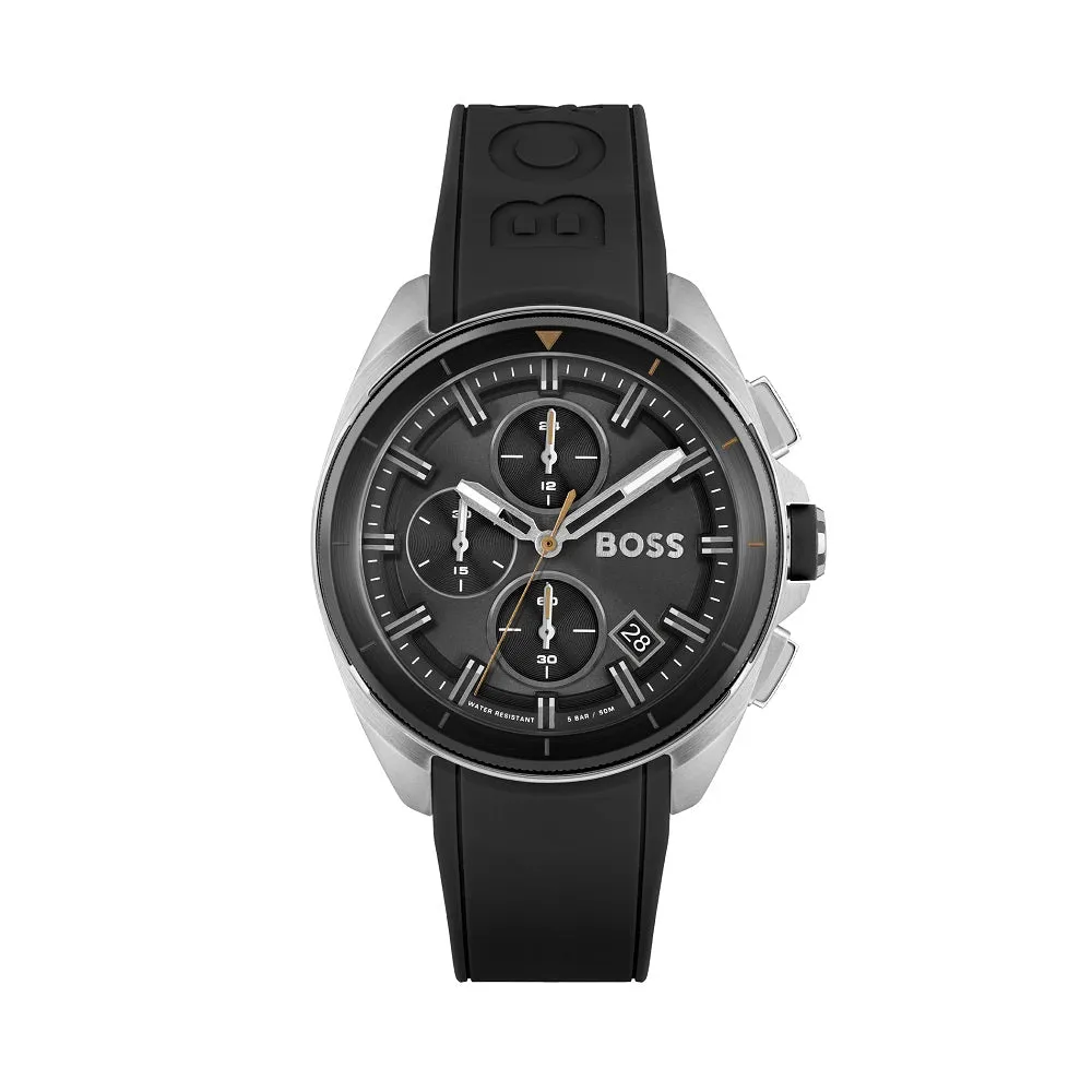 Boss Watches Silicone Strap Mens Watch 1513953