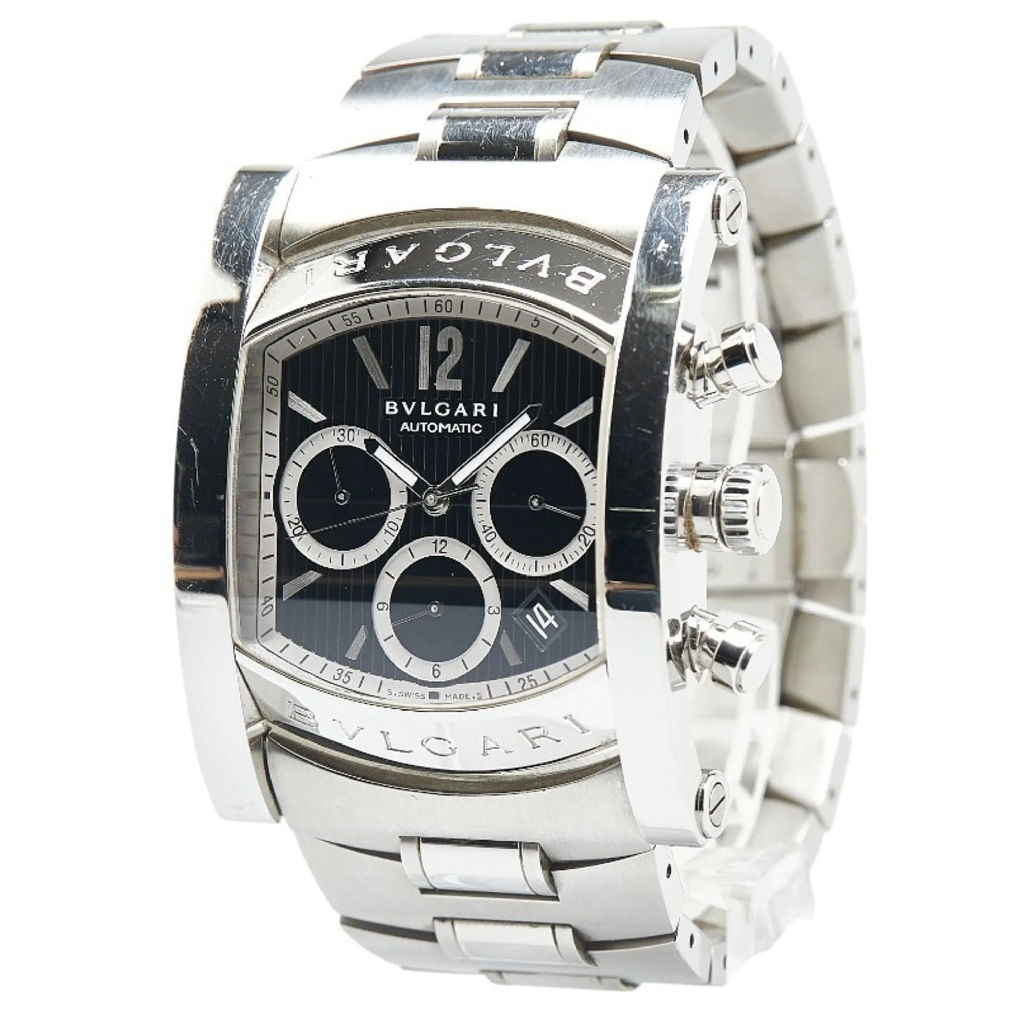 Bvlgari Stainless Steel Wristwatch (Pre-Owned)