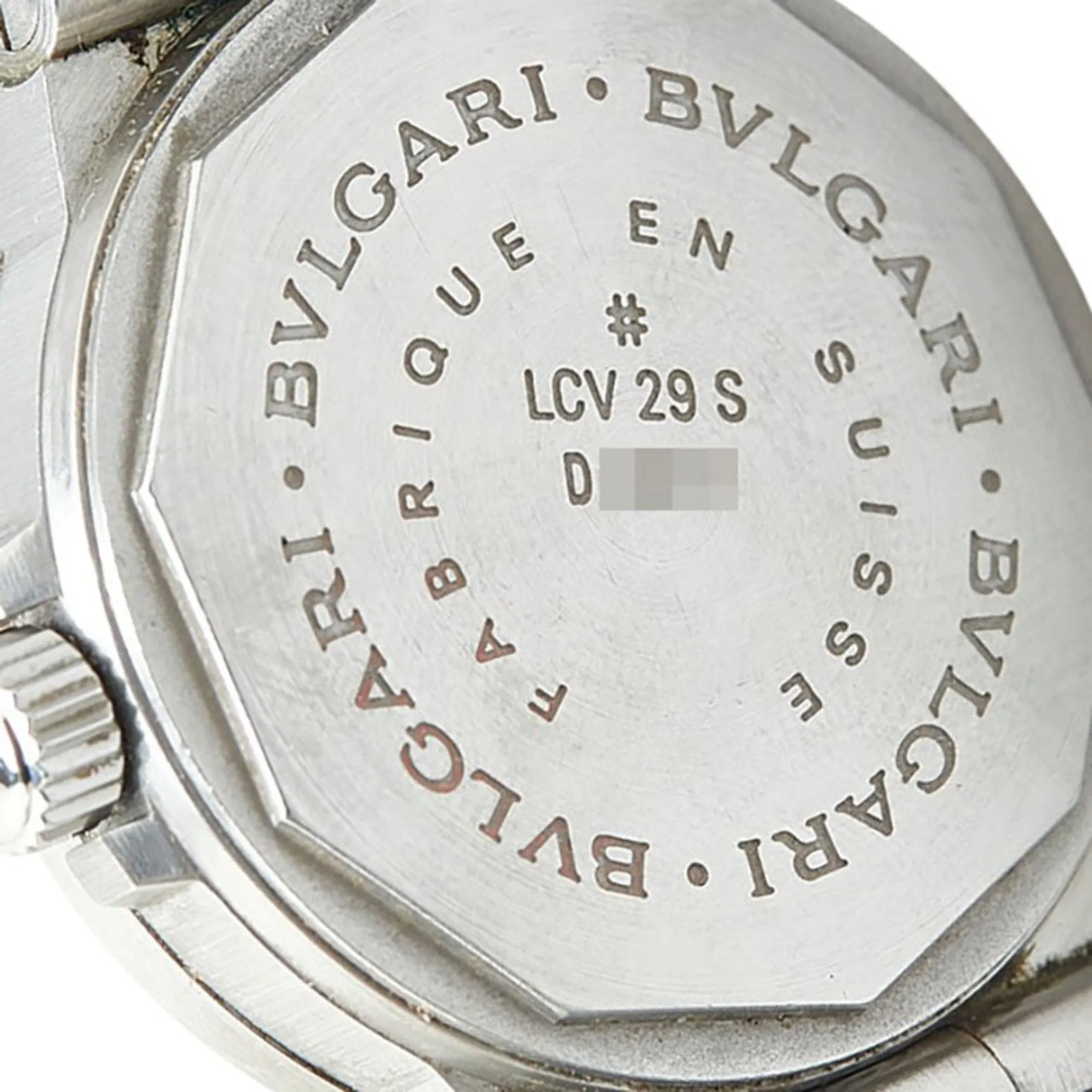 Bvlgari Stainless Steel Wristwatch (Pre-Owned)