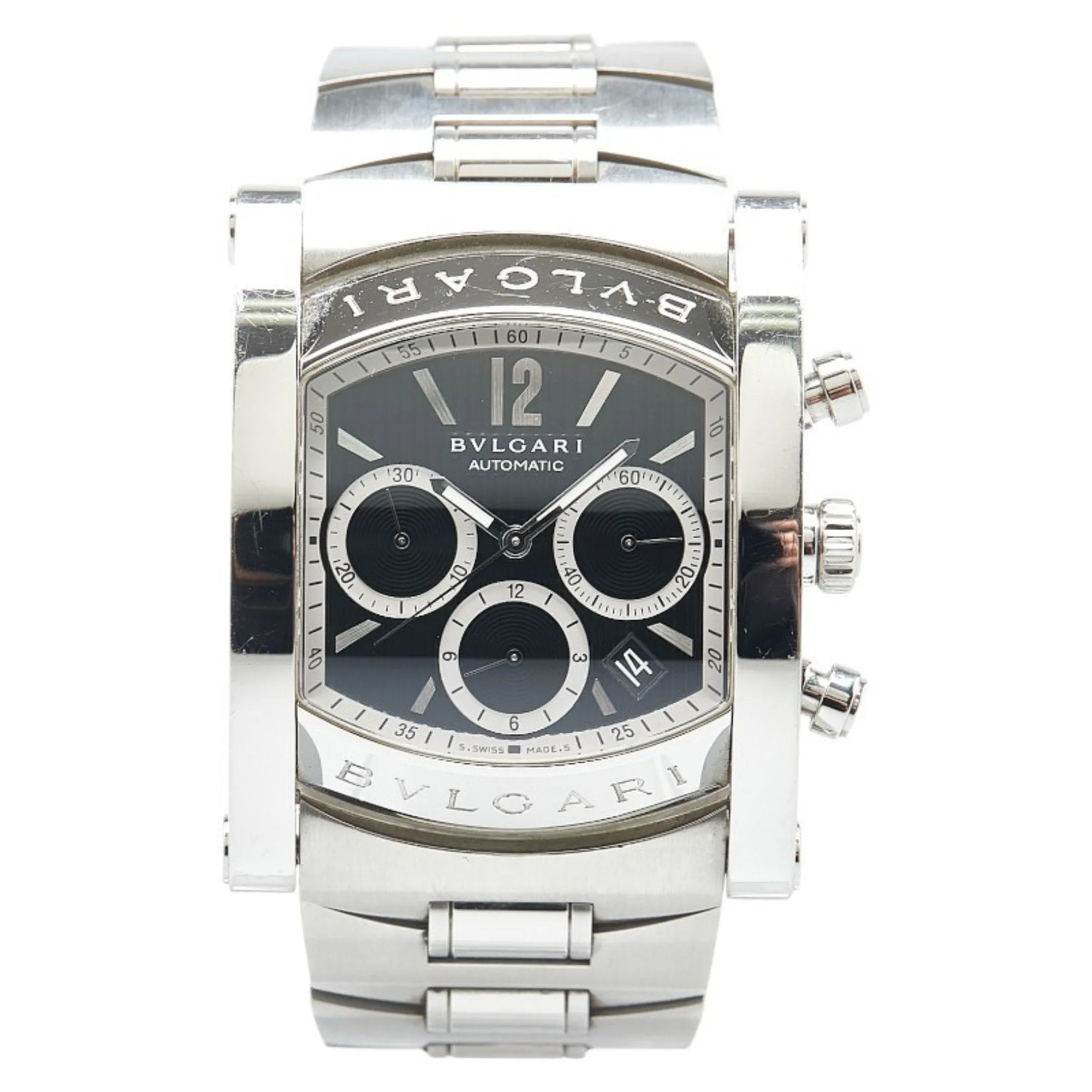 Bvlgari Stainless Steel Wristwatch (Pre-Owned)
