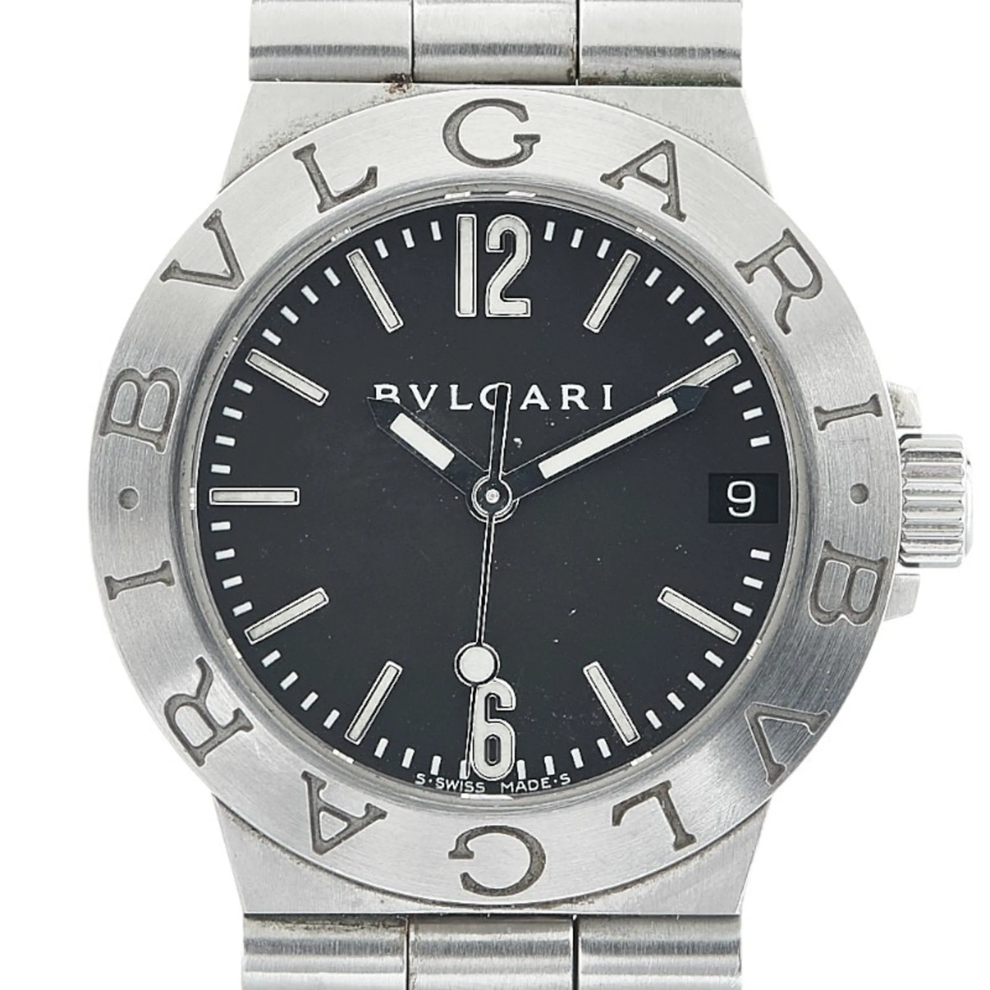 Bvlgari Stainless Steel Wristwatch (Pre-Owned)