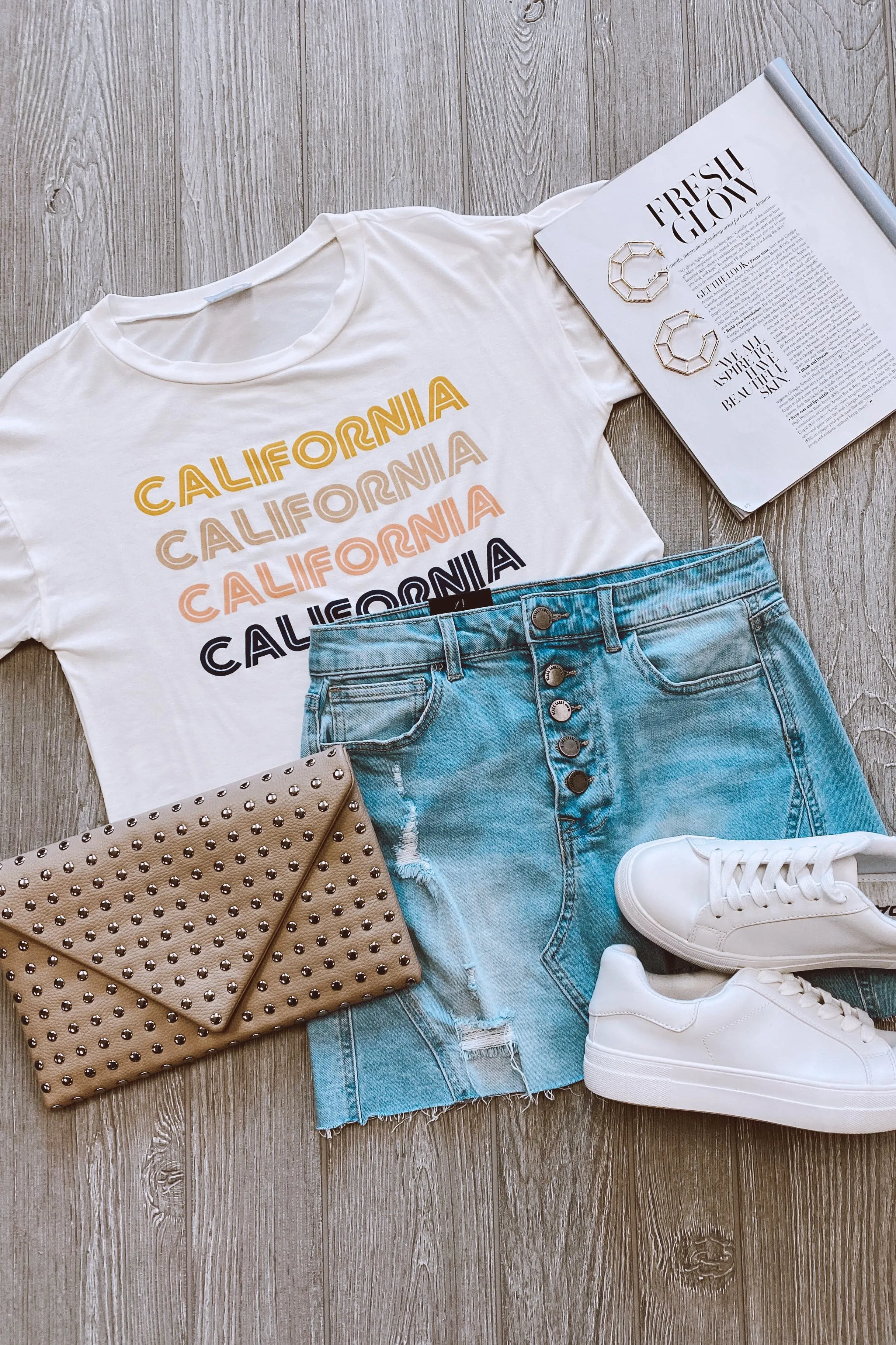 California Vintage Graphic Top - FINAL SALE