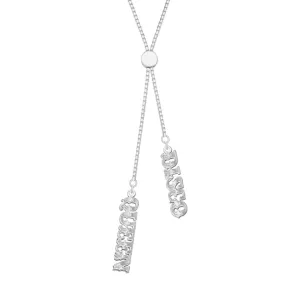 Carter Gore Disco Queen Slider Necklace Sterling Silver