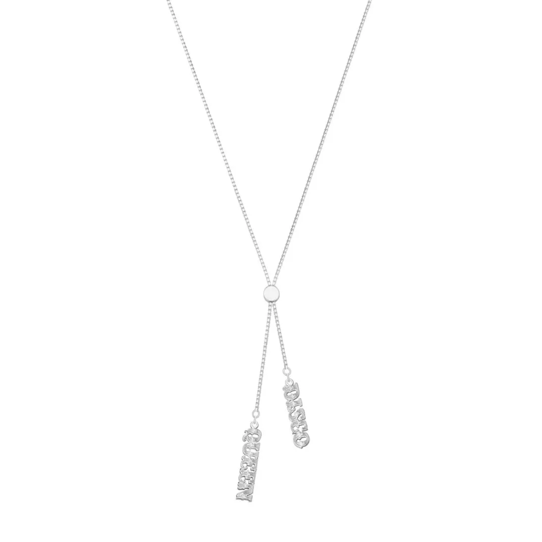 Carter Gore Disco Queen Slider Necklace Sterling Silver