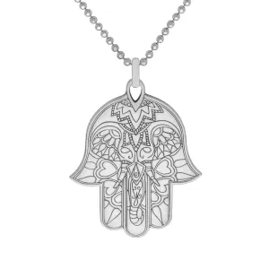Carter Gore Hamsa Hand Pendant Necklace