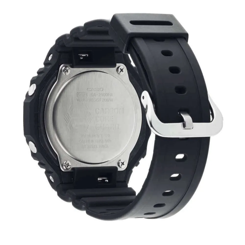 Casio G Shock 2100 Utility Black Series Carbon Guard Stealth Watch GA-2100-1A3ER