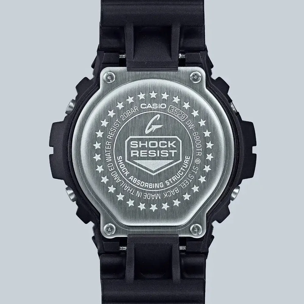 Casio G Shock 30th Anniversary Edition Digital Watch Black DW-6900TR-1ER