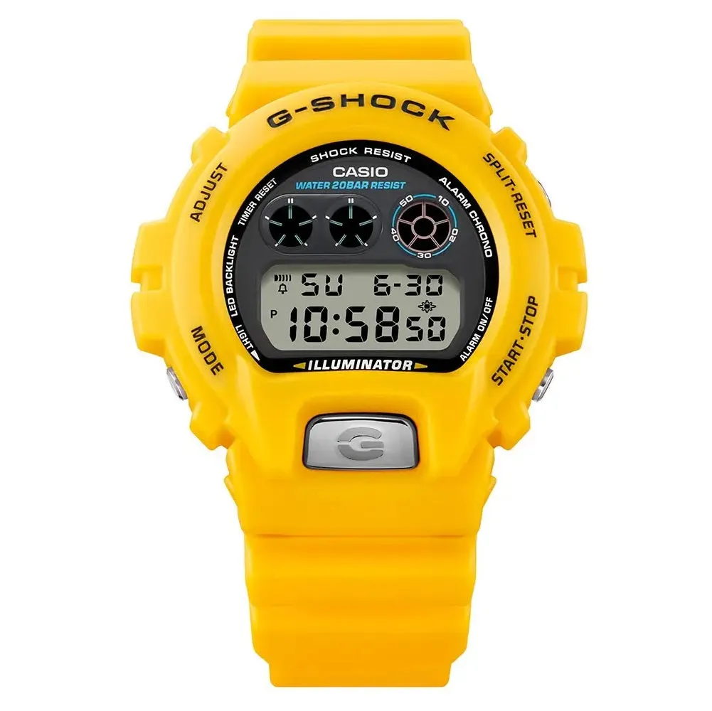 Casio G Shock 30th Anniversary Edition Digital Watch Yellow DW-6900TR-9ER