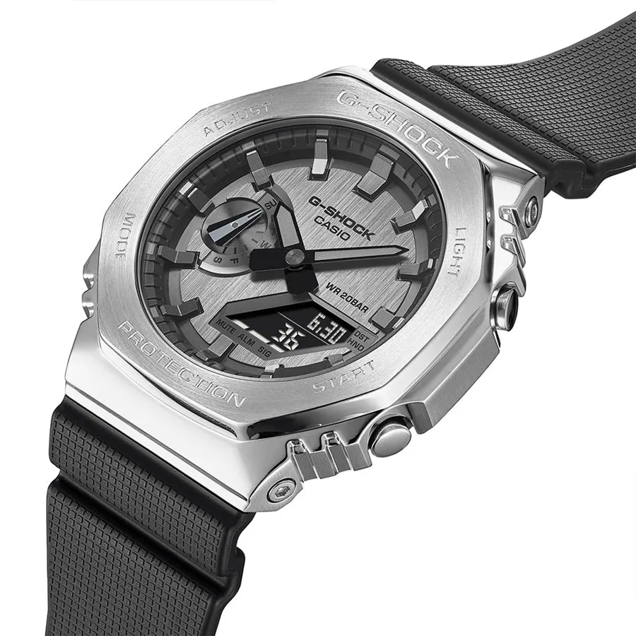 Casio G-Shock Steel Octagon Case Quartz Mens Watch GM-2100-1AER