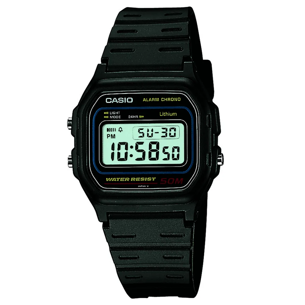 Casio Retro Collection Digital Watch W-59-1VQES