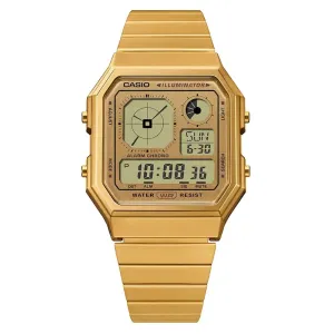 Casio Vintage Collection Digital Watch Gold A130WEG-9AEF