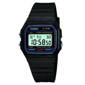 Casio Vintage Collection Retro Digital Watch W-91W-1YER