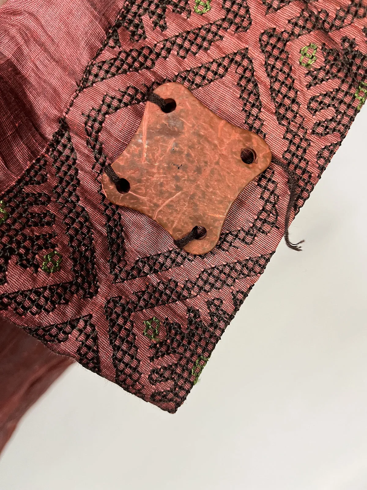 Citron Size 14/16 Terra Cotta Crinkle Jacket