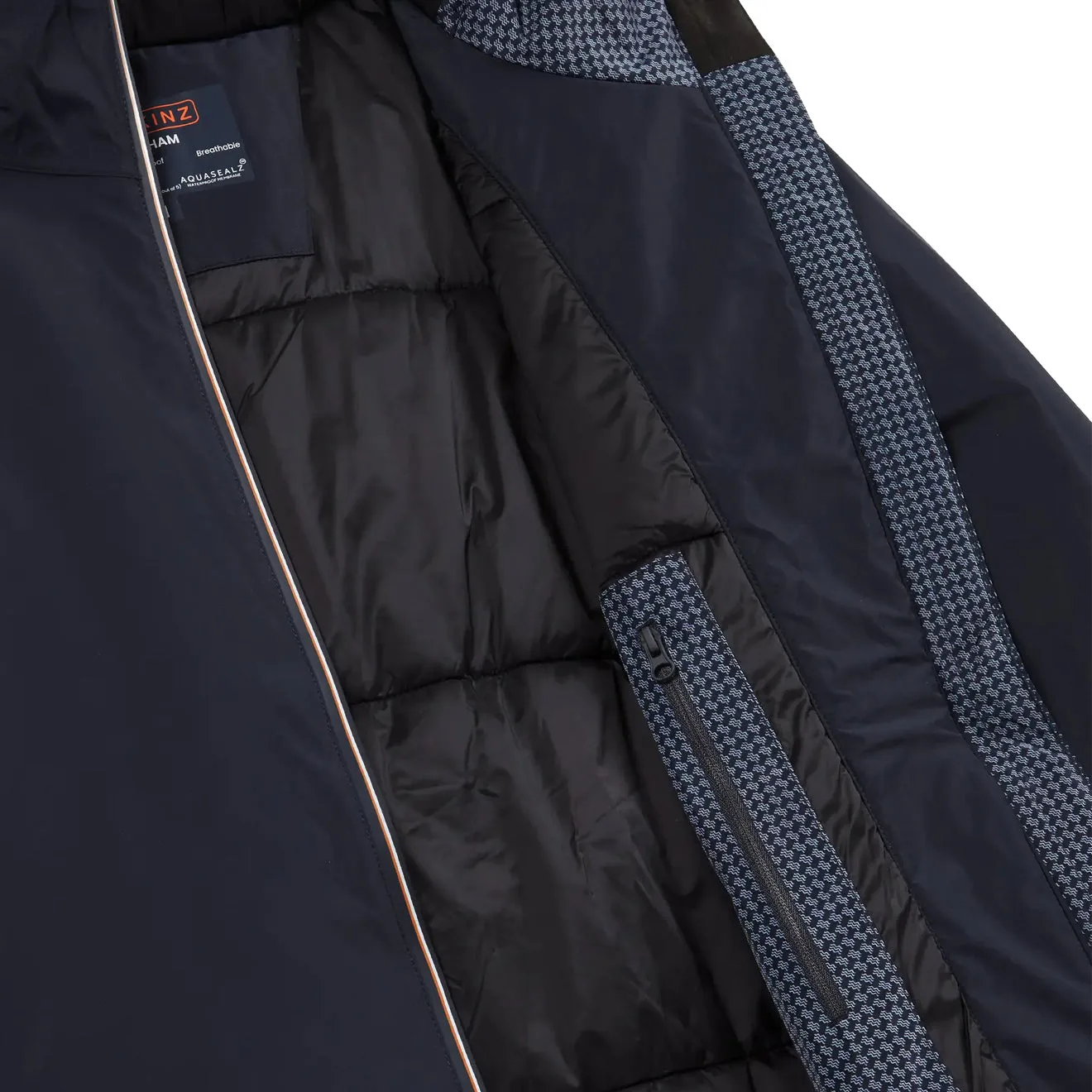 Clearance Price Sealskinz Trimingham Waterproof Puffer Rain Jacket Navy  Last Chance!