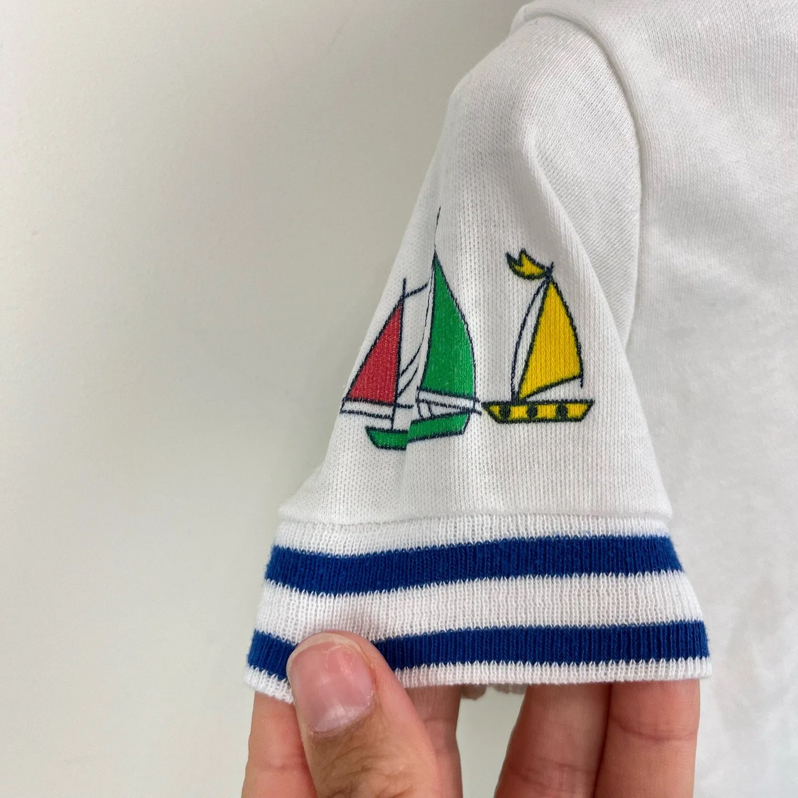Clearance Price Vintage OshKosh B'gosh Sailboat Tee 6 Months USA  Stylish & Comfortable