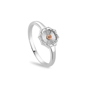 Clogau Nos Da Silver Ring 3SNDA0722 - Size O