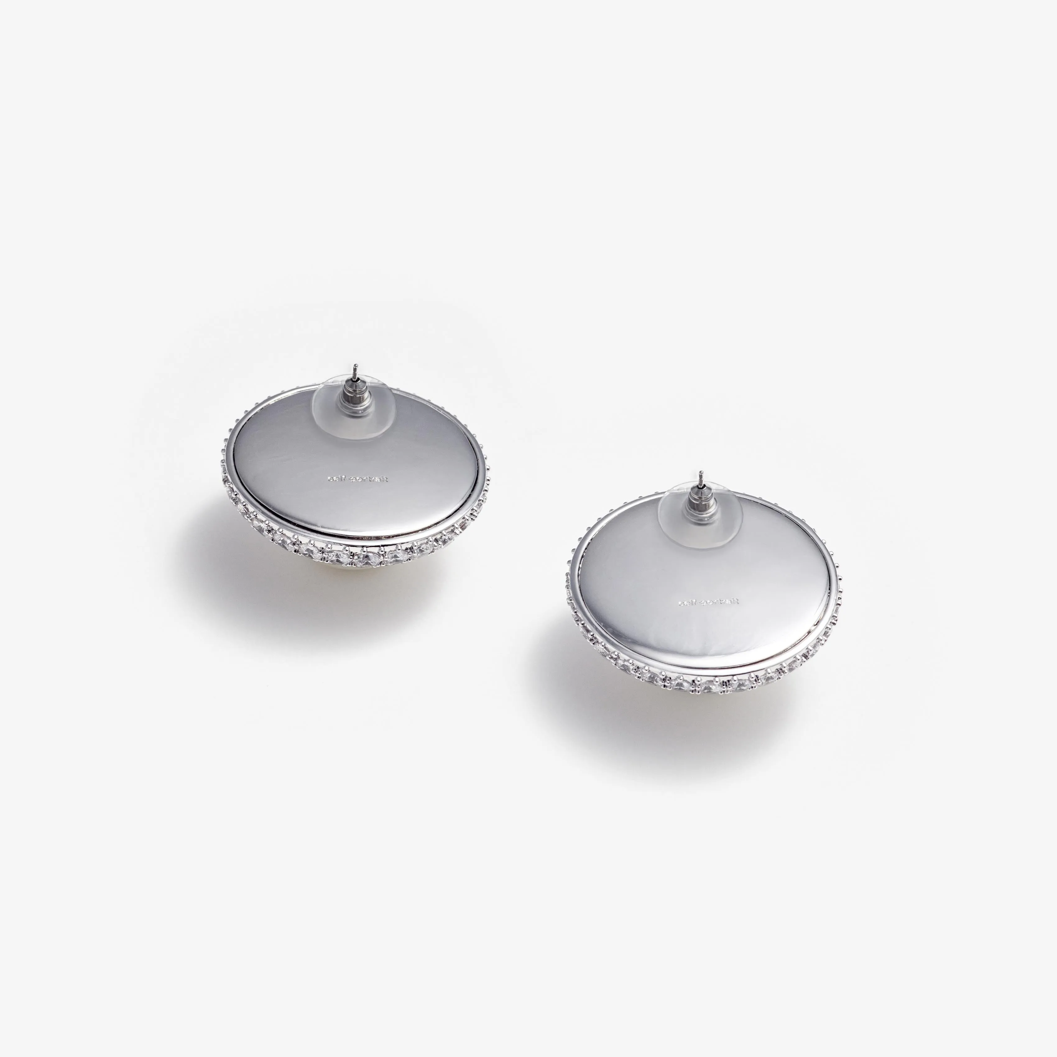 Crystal Pearl Earrings Self Portrait